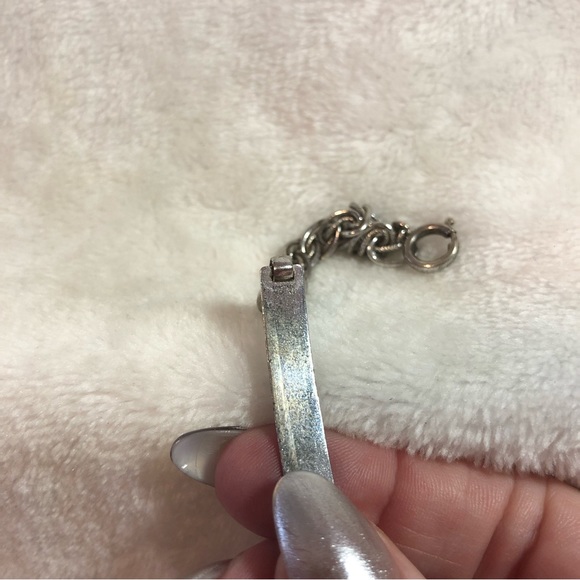 Vintage Forstner child or ladies double link ID bracelet - Picture 6 of 8